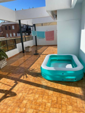 Appartement centre-ville avec piscine pour enfants